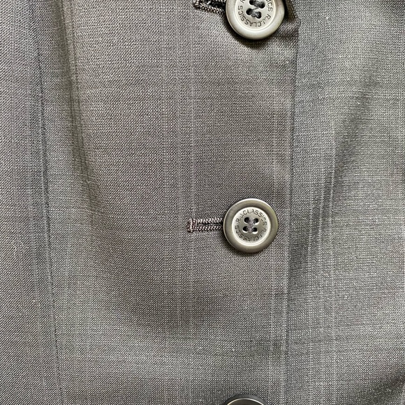 R.J. Classics Prestige Collection 2S Black Windowpane Show Coat Riding Jacket - Picture 10 of 15